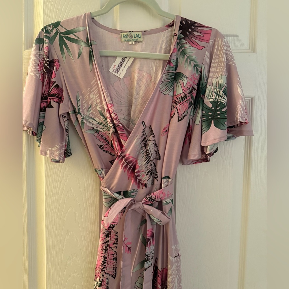 Lav & Lau Floral Wrap Dress